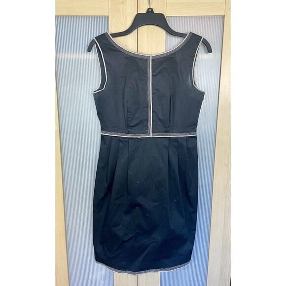 Moschino Cheap & Chic Sleeveless Dress Black Size 6 Career Party Designer Sheath - Picture 2 of 4
